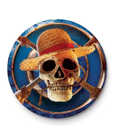 One Piece Straw Hat Logo - przypinka