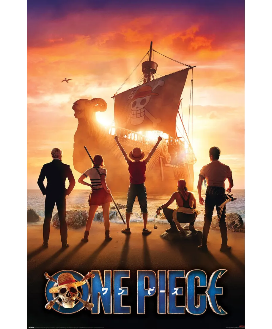 One Piece Live Action Set Sail - plakat
