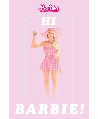 Barbie Movie Hi Barbie - plakat