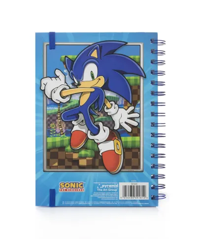 Sonic The Hedgehog Green Hill Zone Gang - notes A5 kołozeszyt