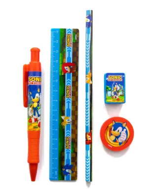 Sonic The Hedgehog Golden Rings - przybory szkolne