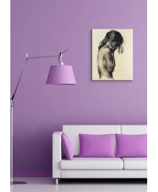 Obraz na płótnie - Dziewczyna - Girl - 40x50 cm