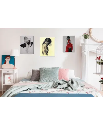 Obraz na płótnie - Dziewczyna - Girl - 40x50 cm