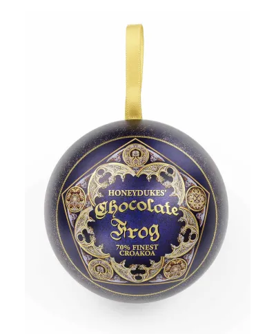 Harry Potter Chocolate Frog - ozdoba choinkowa z przypinką