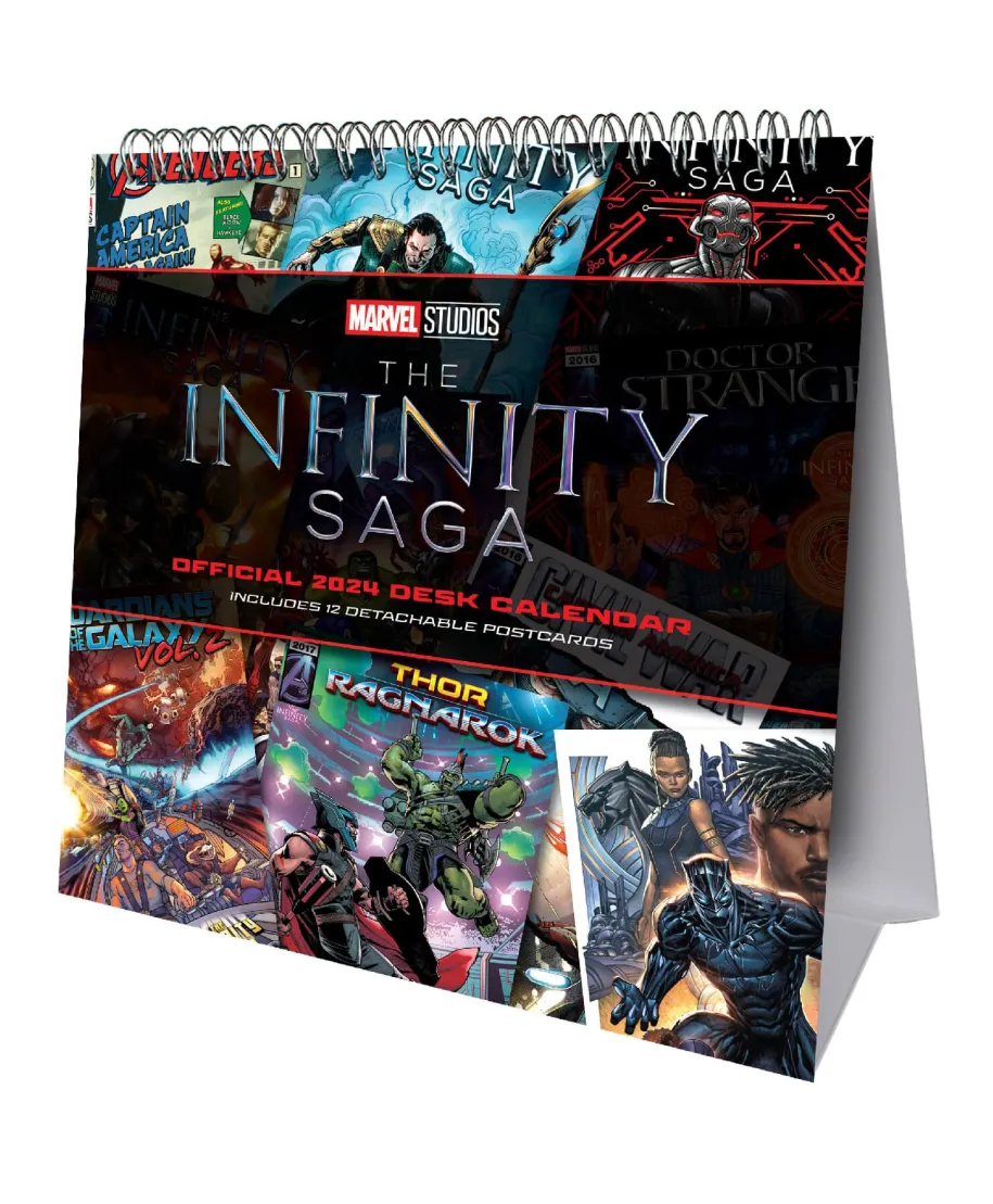 Marvel - biurkowy kalendarz 2024
