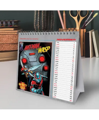 Marvel - biurkowy kalendarz 2024