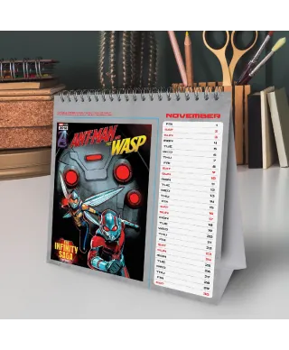 Marvel - biurkowy kalendarz 2024
