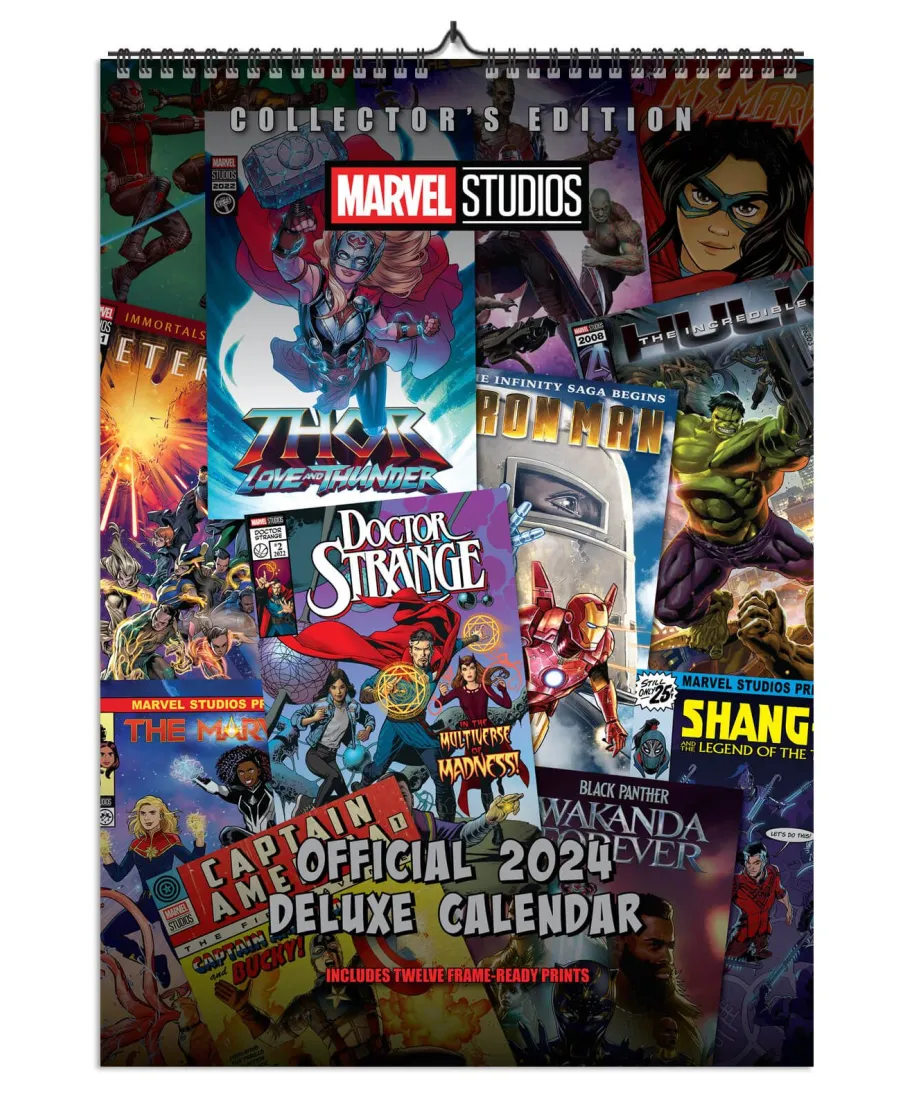 Marvel Deluxe - kalendarz A3 na 2024 rok