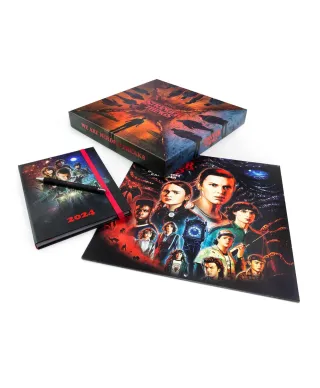 Stranger Things - zestaw na prezent długopis, kalendarz, pamiętnik 2024