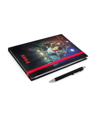 Stranger Things - zestaw na prezent długopis, kalendarz, pamiętnik 2024