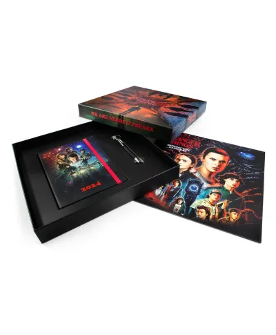 Stranger Things - zestaw na prezent długopis, kalendarz, pamiętnik 2024
