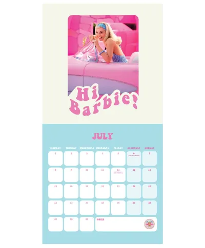 Barbie - kalendarz 2024