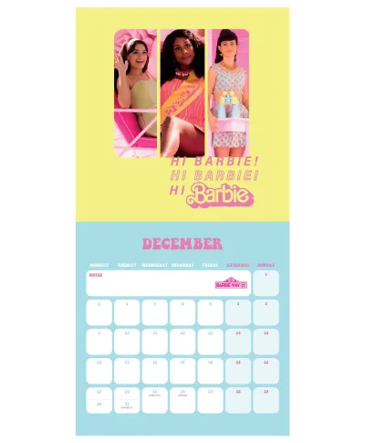 Barbie - kalendarz 2024