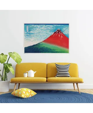 Katsushika Hokusai Fine Wind - plakat