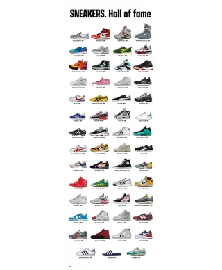 Sneakers Hall Of Fame - plakat