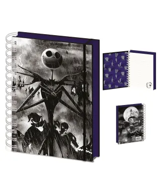 Nightmare Before Christmas Seriously Spooky - notes A5 kołozeszyt
