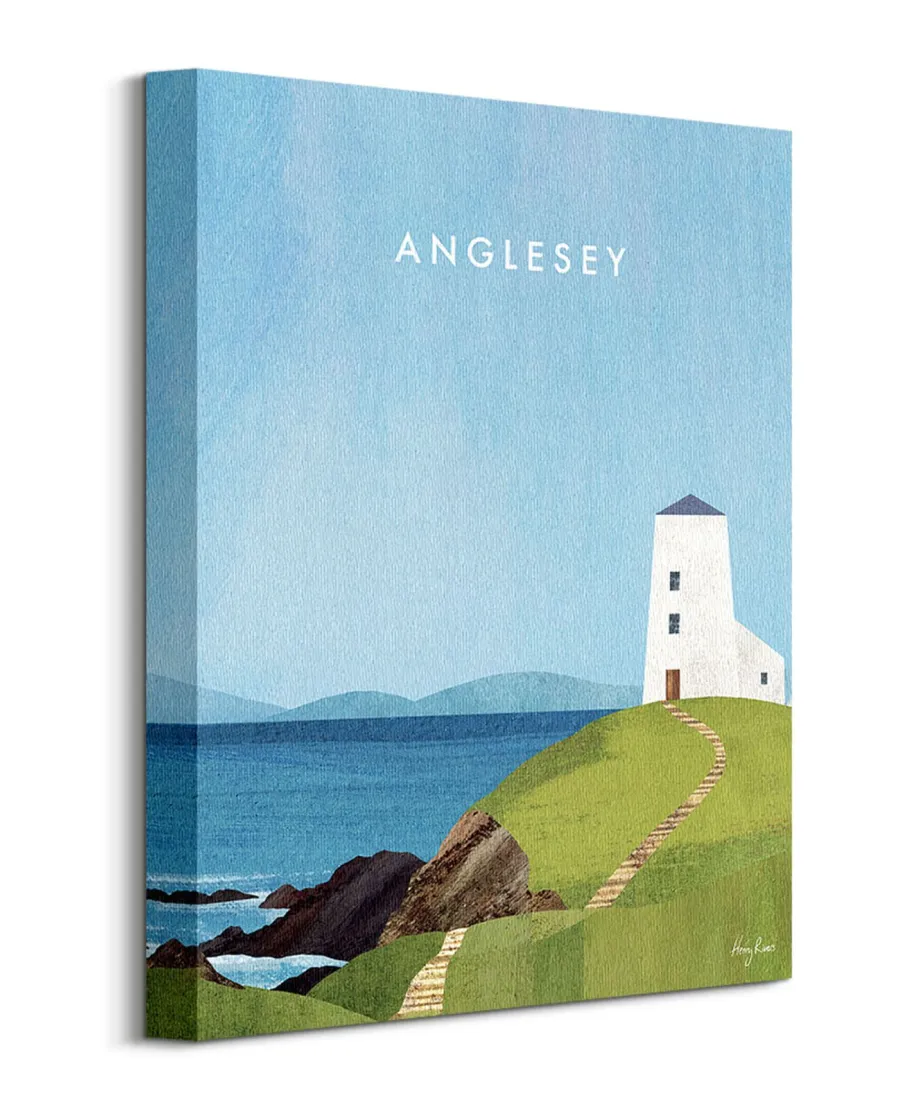Anglesey, Twr Mawr Lighthouse - obraz na płótnie