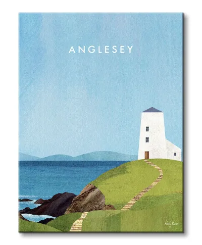 Anglesey, Twr Mawr Lighthouse - obraz na płótnie