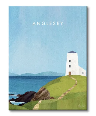 Anglesey, Twr Mawr Lighthouse - obraz na płótnie