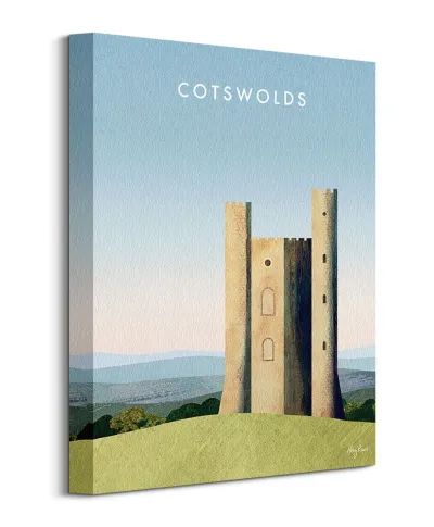 Cotswolds, Broadway Tower - obraz na płótnie