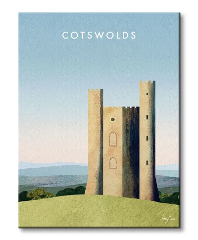 Cotswolds, Broadway Tower - obraz na płótnie