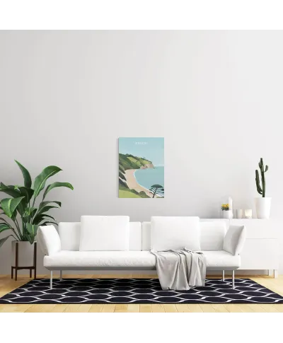 Devon, Blackpool Sands - obraz na płótnie