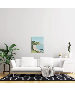 Devon, Blackpool Sands - obraz na płótnie