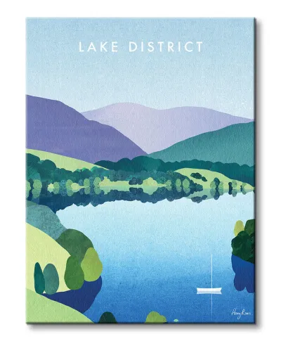 Lake District, Windermere - obraz na płótnie