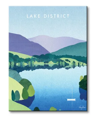 Lake District, Windermere - obraz na płótnie