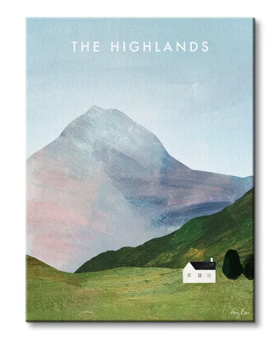 The Highlands - obraz na płótnie