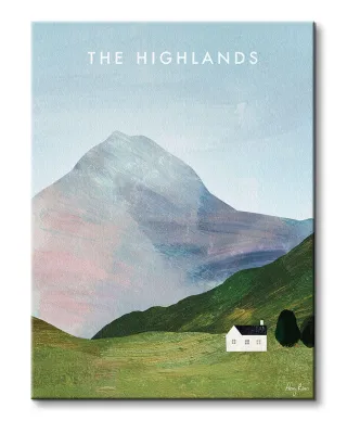 The Highlands - obraz na płótnie