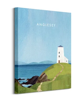Anglesey, Twr Mawr Lighthouse - obraz na płótnie