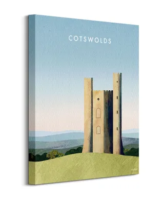 Cotswolds, Broadway Tower - obraz na płótnie