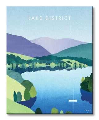 Lake District, Windermere - obraz na płótnie