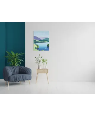 Lake District, Windermere - obraz na płótnie