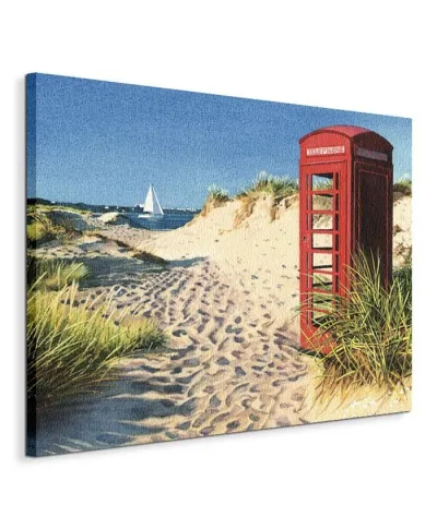Beach Kiosk - Obraz na płótnie