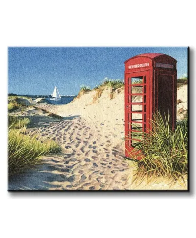 Beach Kiosk - Obraz na płótnie