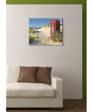 Beach Kiosk - Obraz na płótnie