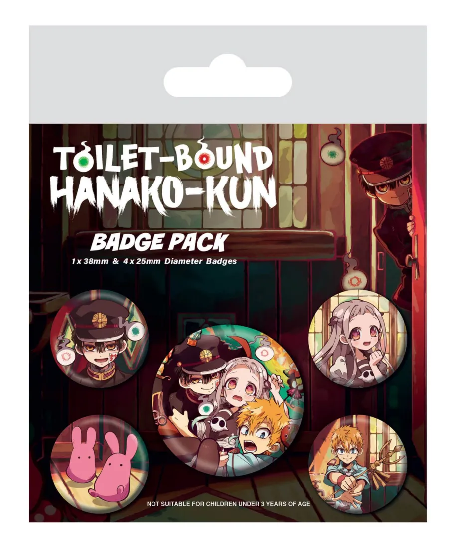 Toilet Bound - przypinki