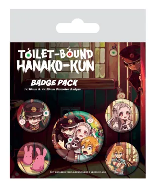 Toilet Bound - przypinki