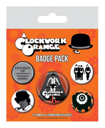 A Clockwork Orange Ultra Violence - przypinki
