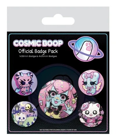 Cosmic Boop Cute And Sweet - przypinki