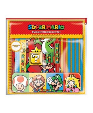 Super Mario Core Colour Block - zestaw przyborów szkolnych