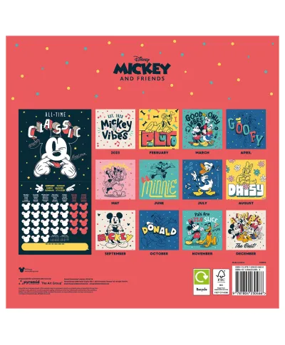 Myszka Miki i Minnie - kalendarz 2024