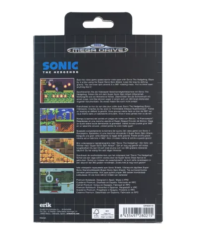 Sonic Game Cartridge - notes A5