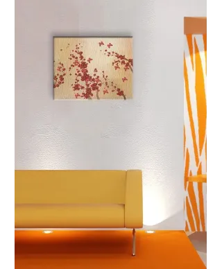 Butterflies & Blossoms - Obraz na płótnie