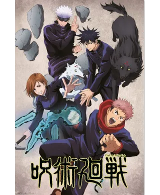 Jujutsu Kaisen Jujutsushi - plakat