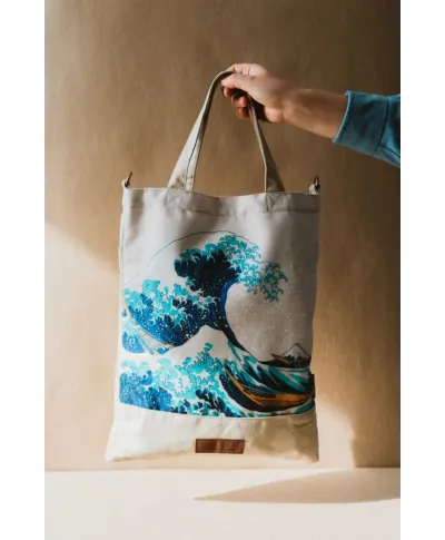 Hokusai - torba bawełniana
