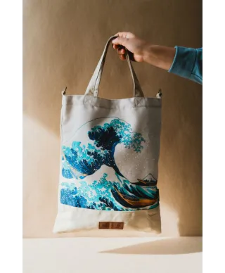 Hokusai - torba bawełniana