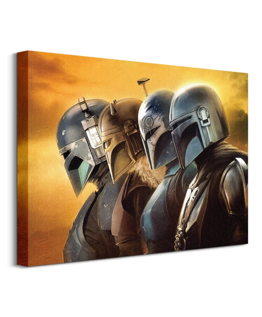 The Mandalorian Creed - obraz na płótnie